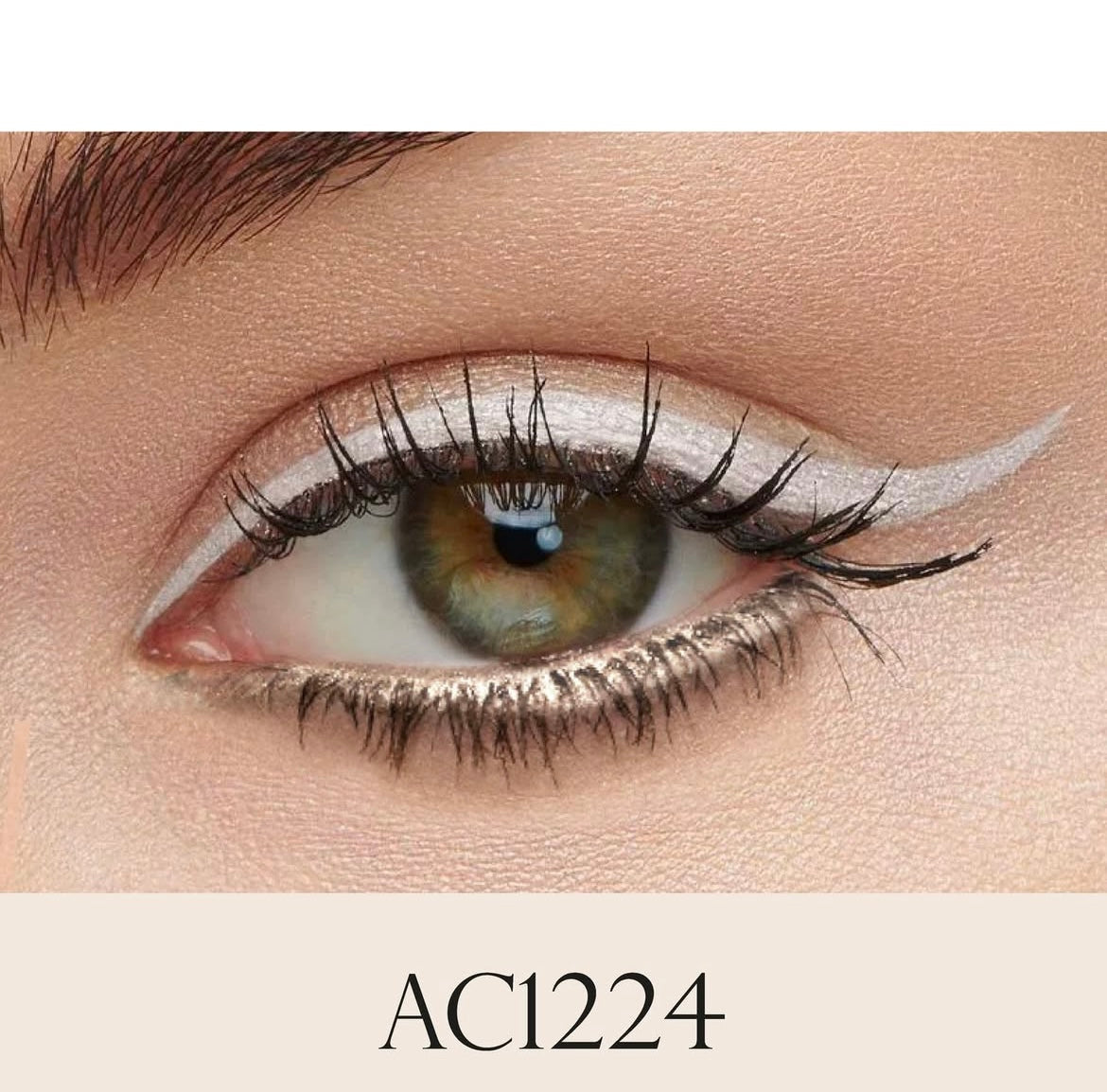 Duo Crayon Yeux Beige and White