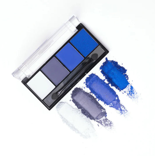 Palette 4 fards Blue