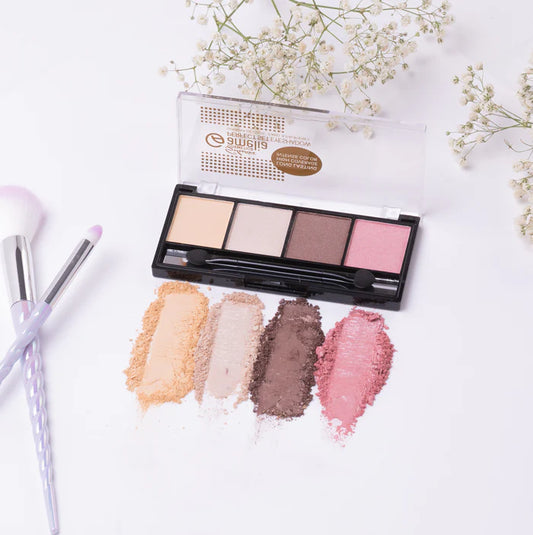 Palette 4 fards Rose