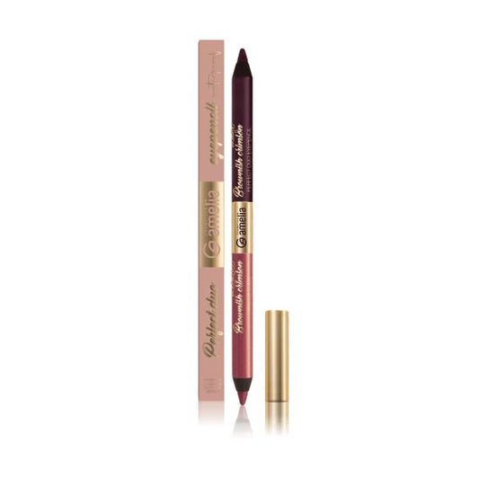 Duo Crayon Yeux Brownish Crimson
